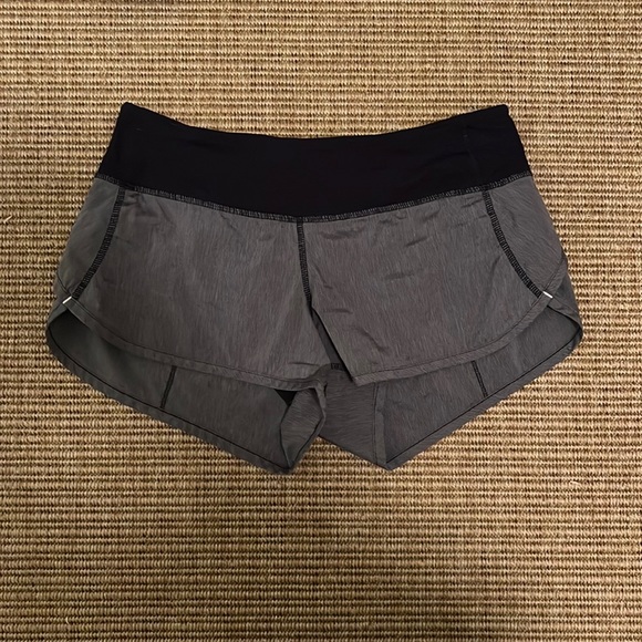 Lululemon Navy Speed Up Shorts - Picture 1 of 6